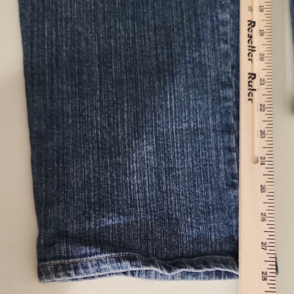 Faded Glory Jeans Plus Size 24W Blue Straight Leg Demin - Picture 9 of 11